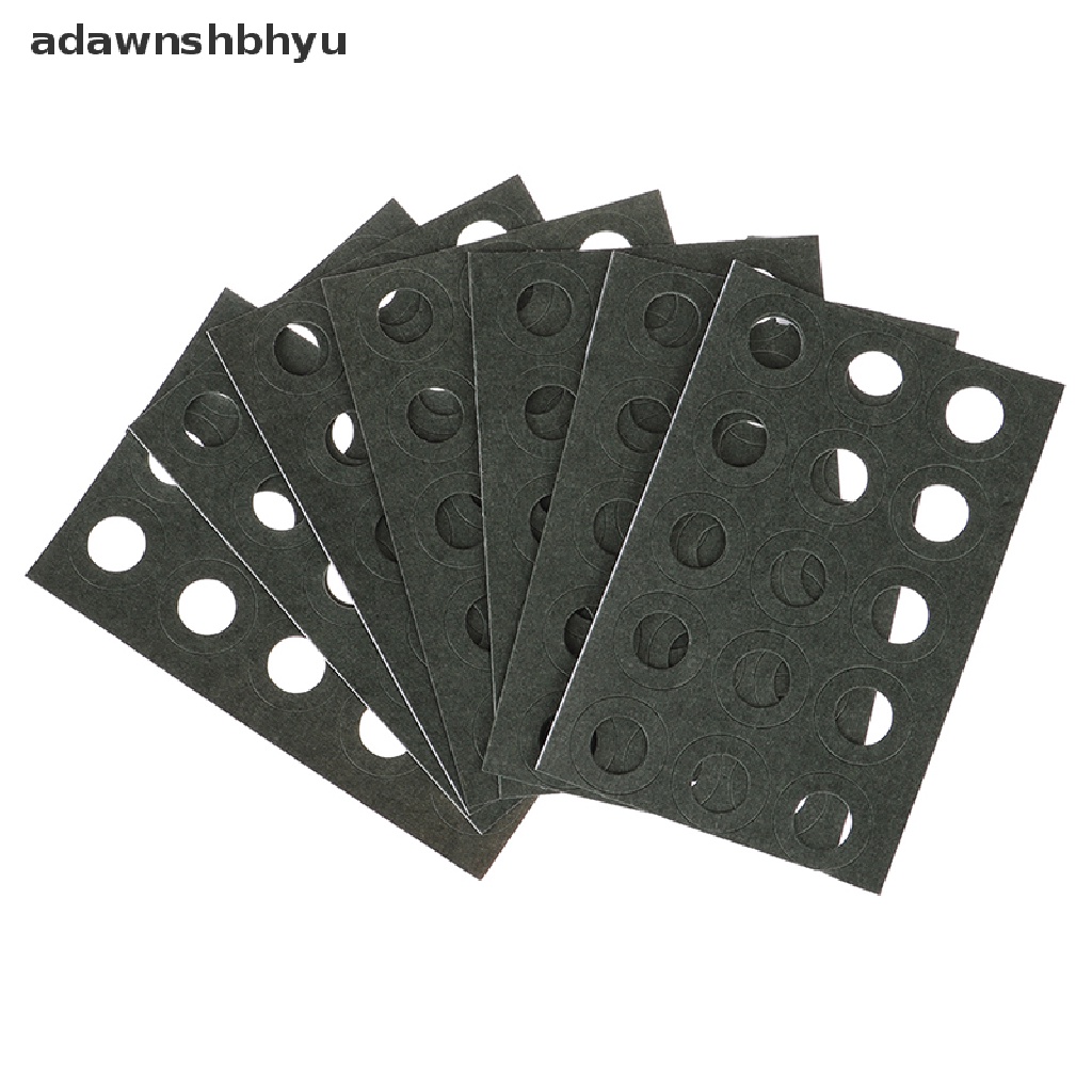 Adawnshbhyu 100pcs 18650sekat Baterai Insulation Ring Perekat Kertas Karton