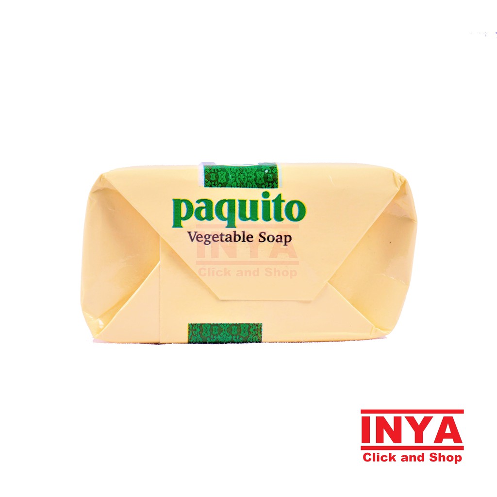 PAQUITO GARDEN FLOWER WHITE VEGETABLE SOAP 120gr - Sabun Batang