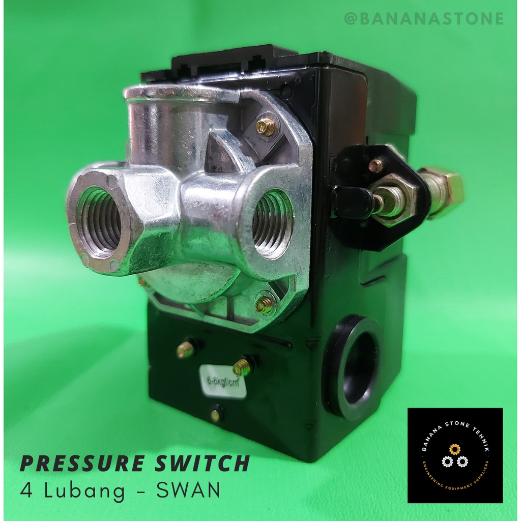 Pressure switch Swan otomatis kompresor portable 1/4 HP
