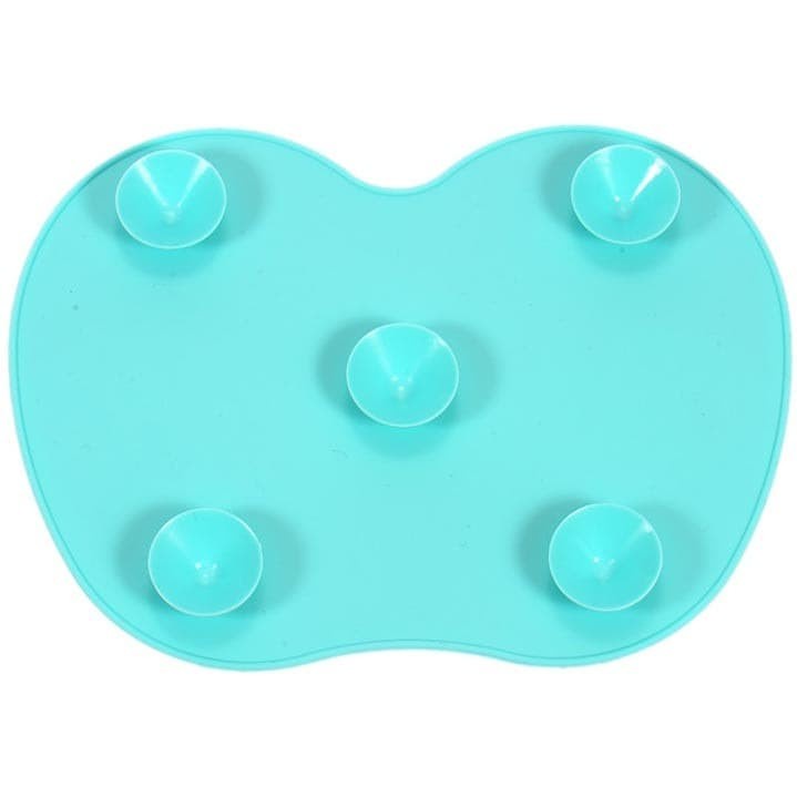Rinse Pembersih Kuas Make Up Silicone Pad - Mint