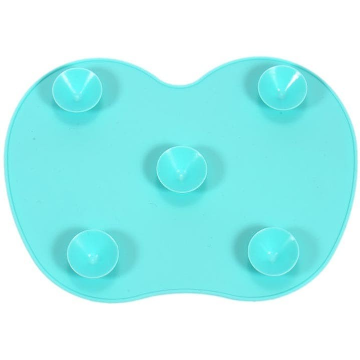 Rinse Pembersih Kuas Make Up Silicone Pad - Mint