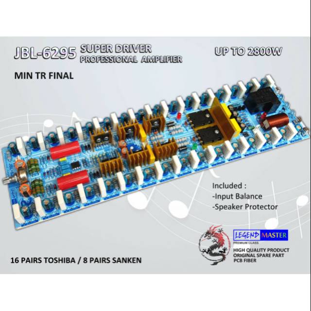 Layout Pcb Power Amplifier Lapangan PCB Circuits