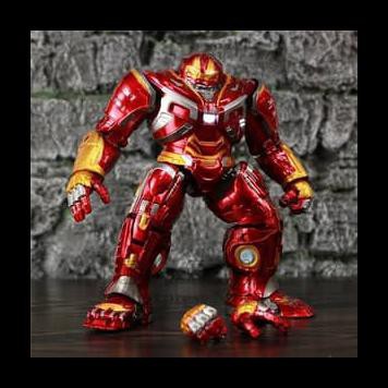Baru Zd Toys Hulkbuster Avengers Infinity War Iron-Man Led Original Action Figure Murah Meriah Al7