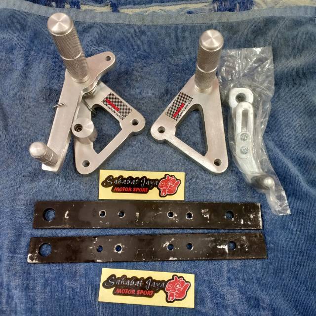 Foot Step Underbone Techno RC3 Jupiter z Vega Duralium