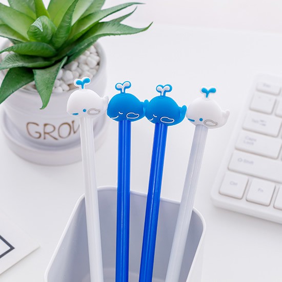 

Pena Ikan Paus Whale Biru Putih