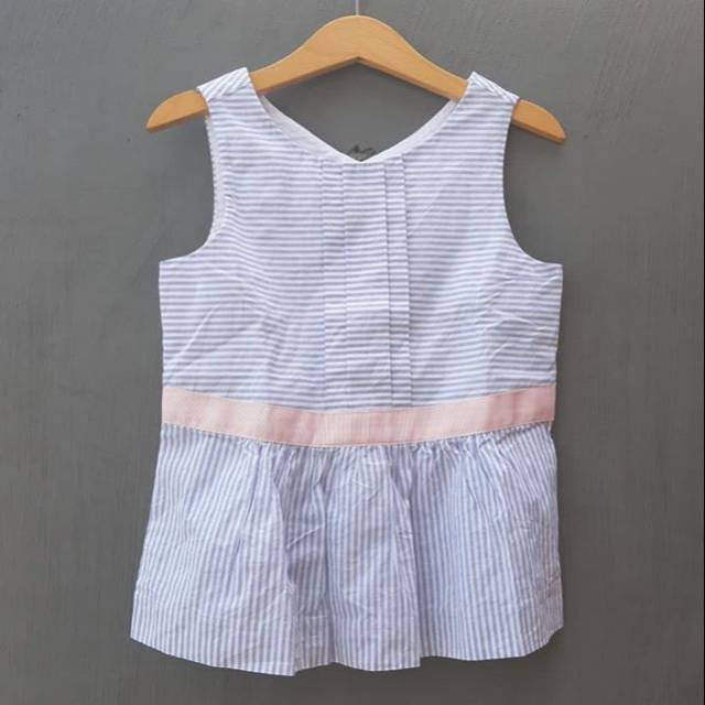 Baju Atasan Anak Perempuan Janie and Jack Stripe