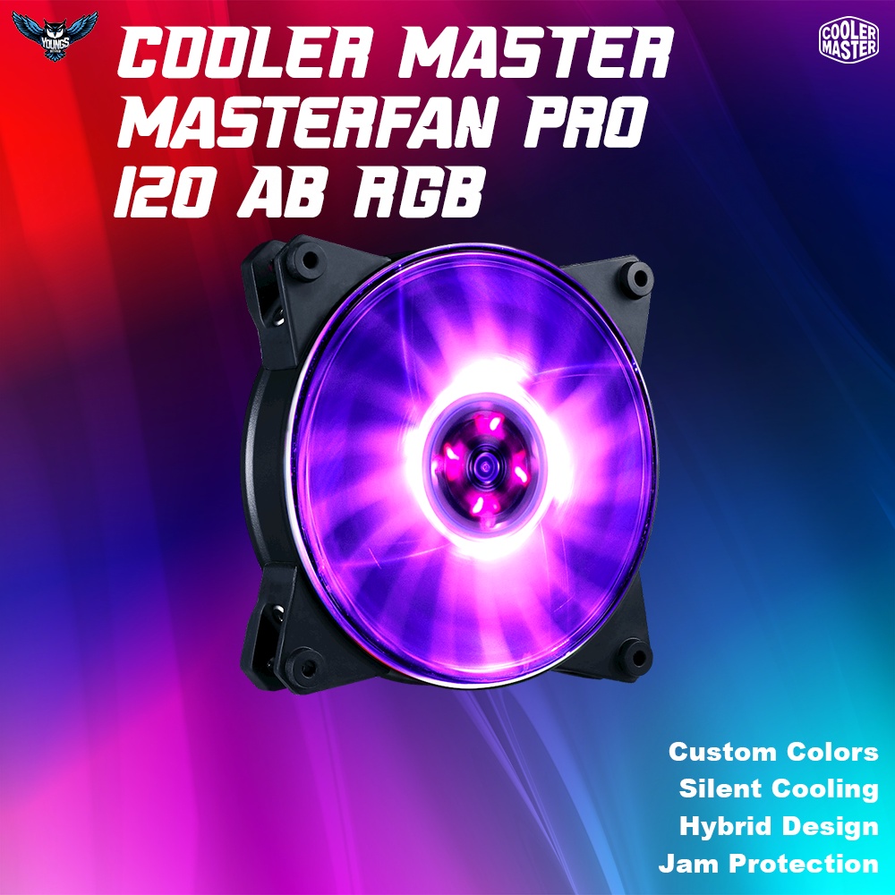 COOLER MASTER MasterFan Pro 120 AB RGB | Fan Case 12cm ARGB 120AB