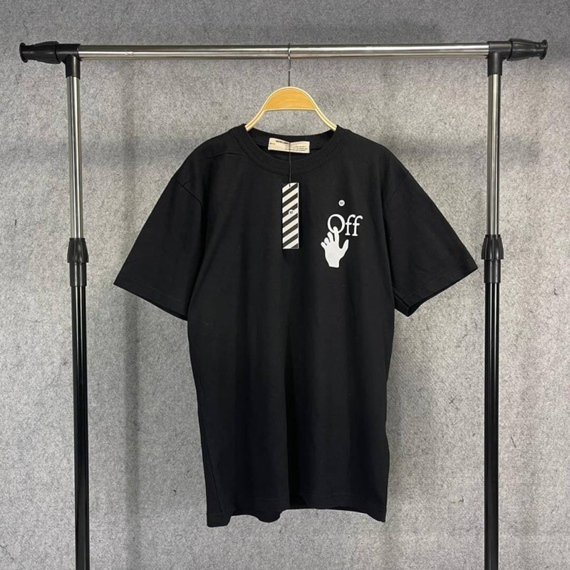 BAJU | KAOS OFF WHITE BLACK 1:1 ORIGINAL | BISA COD