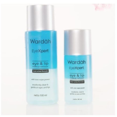 Wardah Eyexpert Eye &amp; Lip Make Up remover 50ml &amp; 100 ml