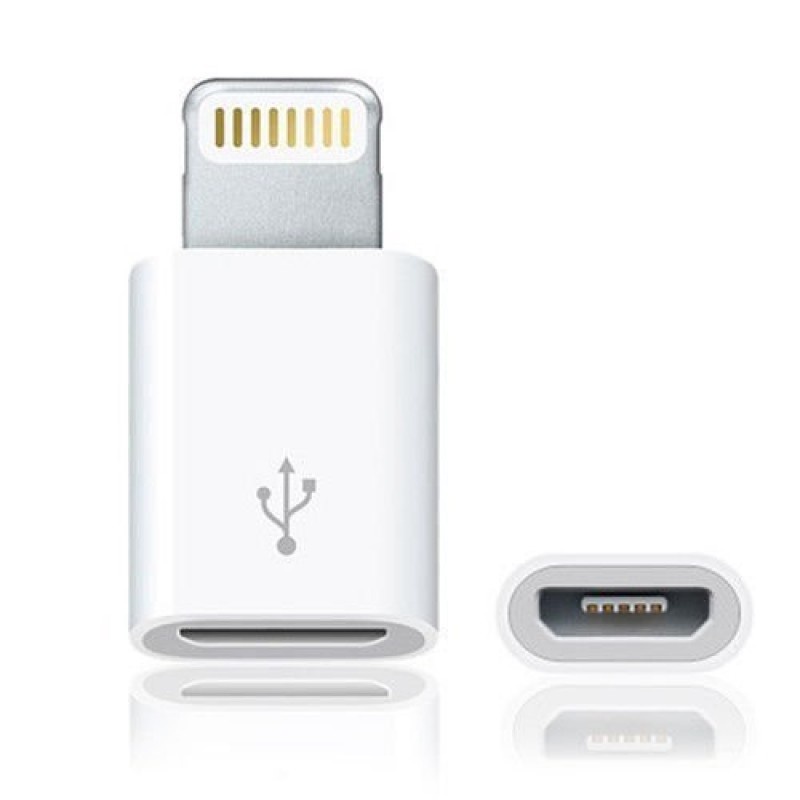 Connector Micro USB to Lighting Converter Android to iPhone Konektor Charger iPhone Fast Charging