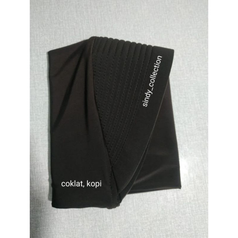 hijab sport/jilbabharian/jilbabinstan/bergo terbaru/hijab sport instan-Kopi
