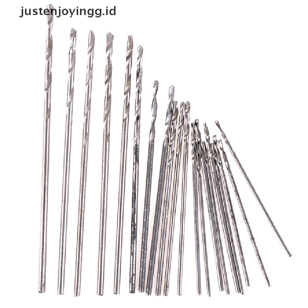 21pcs / set Bor Tangan mini micro twist Bahan aluminum