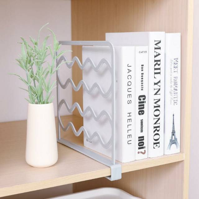 UNNISO - Wardrobe Shelf Dividers / Penyekat Lemari Pakaian / Rak Penyekat Lemari