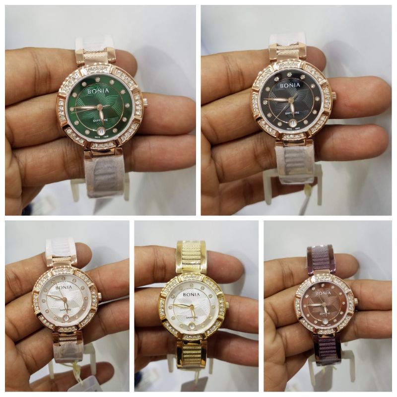 JAM TANGAN BONIA ORIGINAL B 10636 SAPPHIRE WANITA GARANSI RESMI/JAM BONIA CEWEK ORI BNB10636