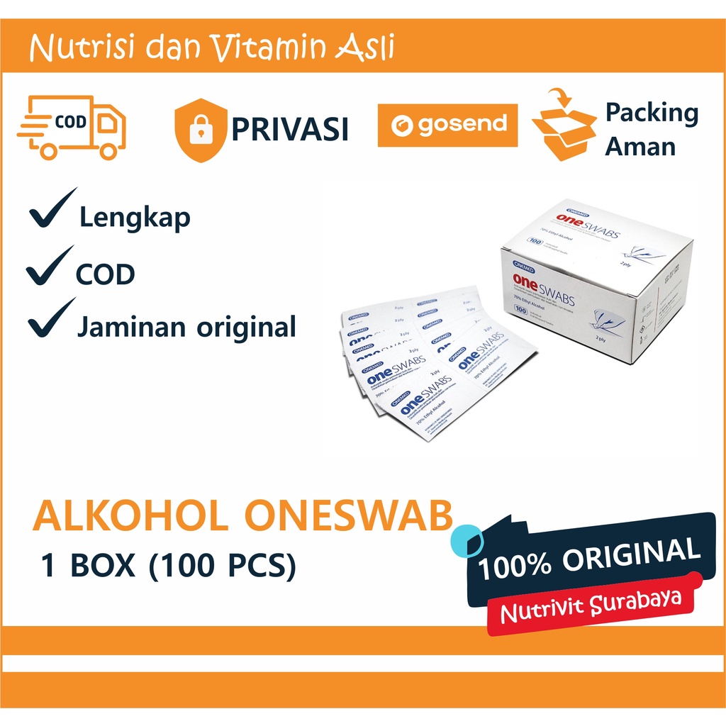 ALKOHOL SWAB 100 LEMBAR