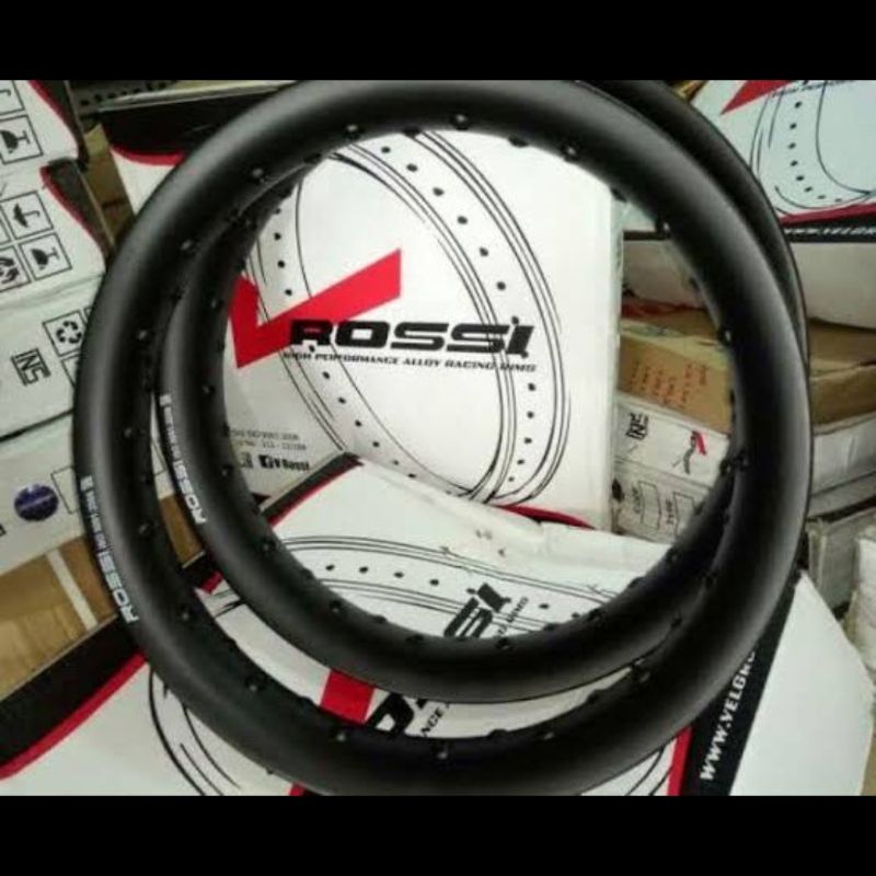 Velg Rossi U Shape 17 X 160 185 215 Hitam