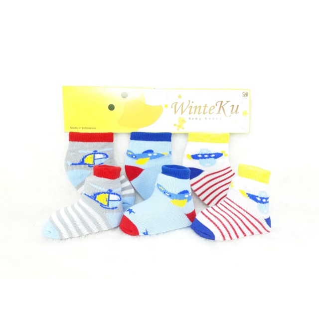 Kaos kaki WINTEKU 3in1 newborn 0-6bln TERMURAH!!!