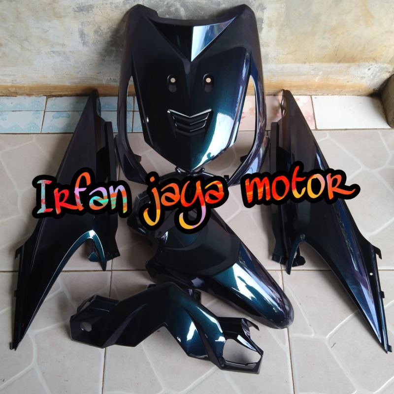 Cover body full halus Honda beat karbu bunglon