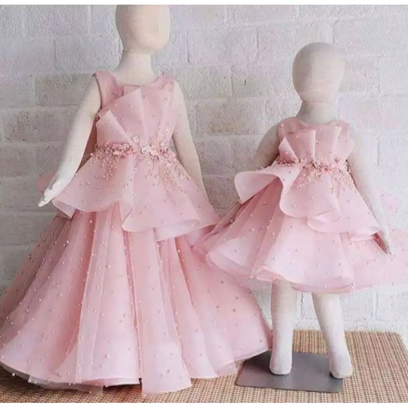 GAUN ANAK MEWAH / GAUN ANAK PEREMPUAN / GAUN ANAK PESTA / GAUN ANAK CEWEK / GAUN ANAK ANAK