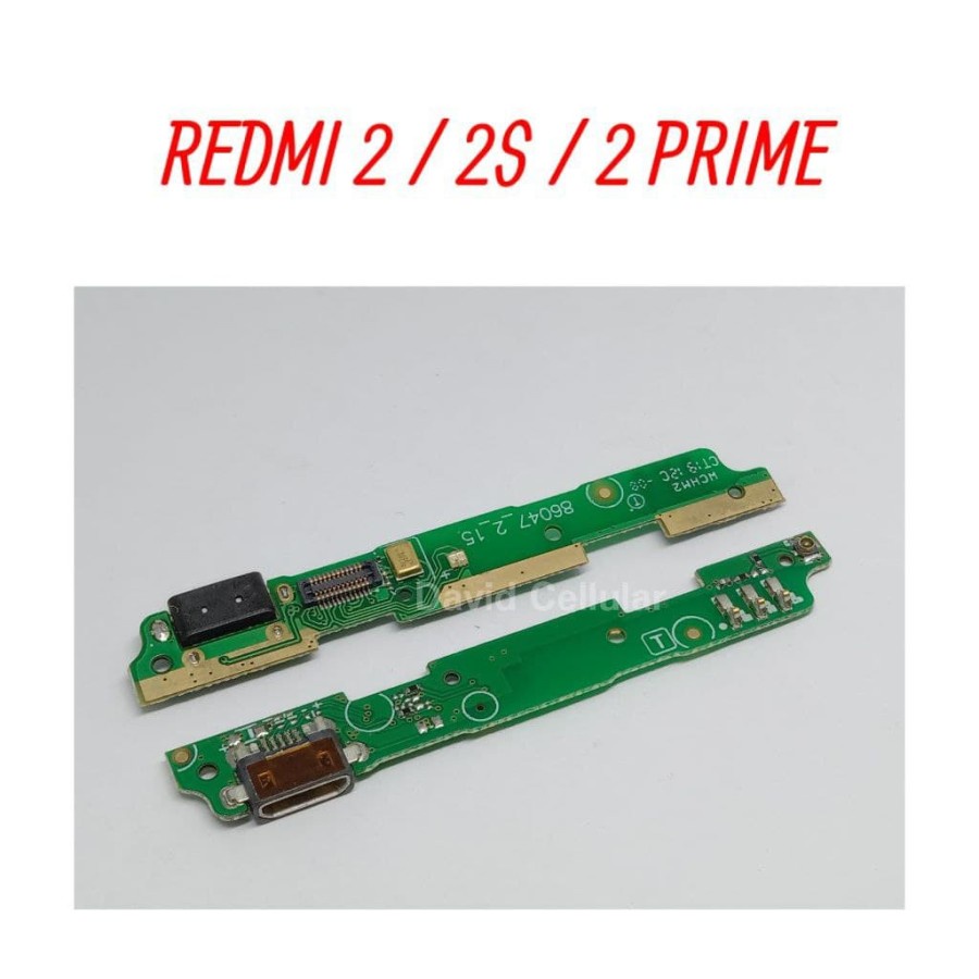 PCB Charger Xiaomi Redmi 2 / FLEXIBLE CON TC MIC XIAOMI REDMI 2