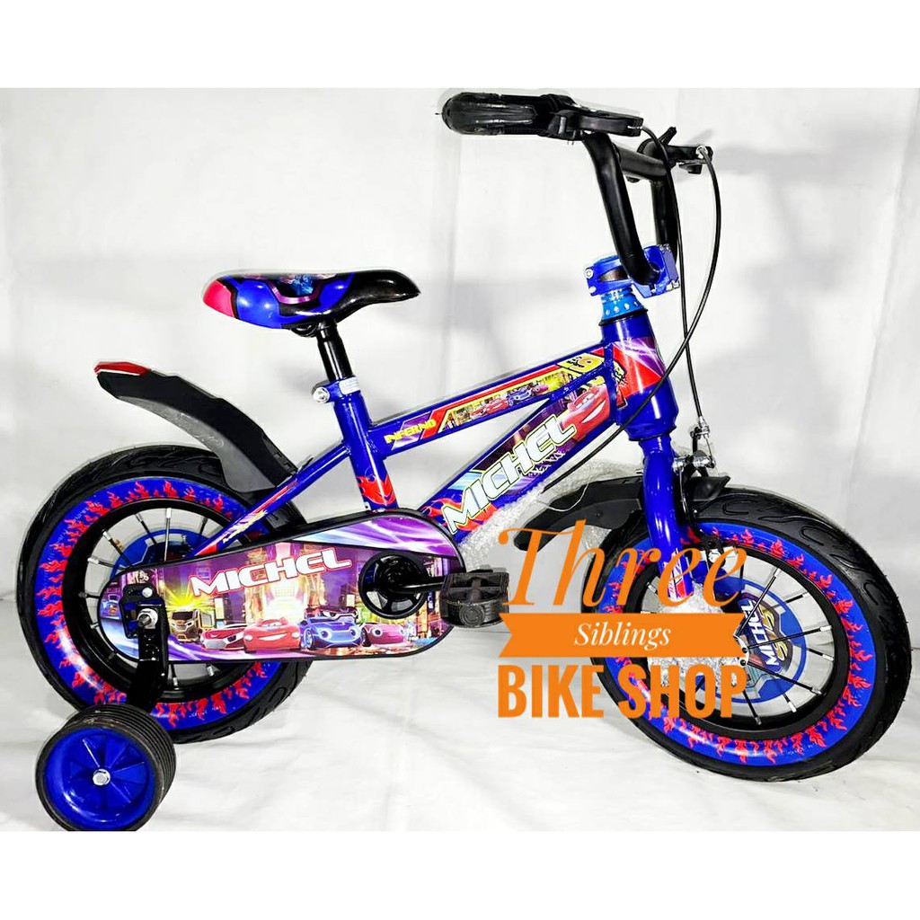 SEPEDA ANAK BMX MICHEL BAN JUMBO 12 INCH WARNA BIRU