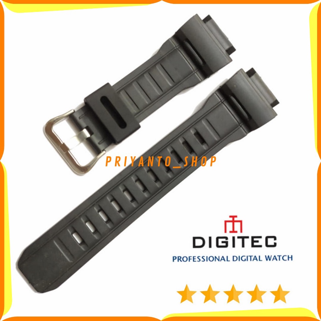 Tali Jam Tangan Digitec 2028 DG-2028 Strap Rubbe