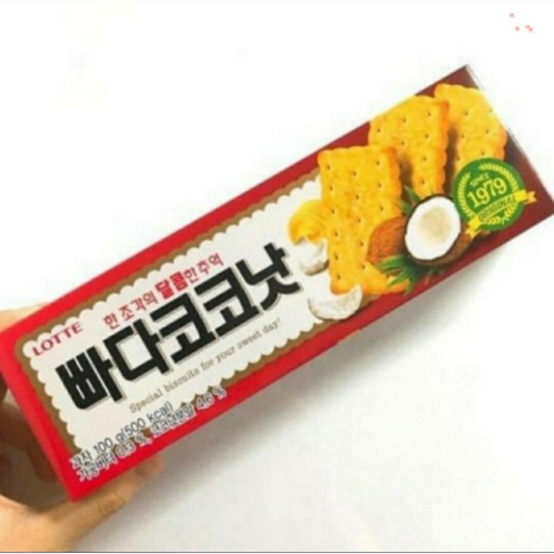 

Lotte Butter Coconut Biscuit 100gr