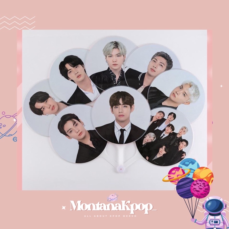 Image Picket BTS PTD Permission To Dance BT21 KPOP Kipas Jumbo