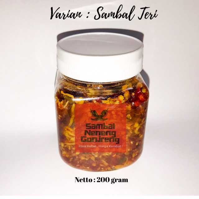 

Sambal Teri Neneng Gonjreng