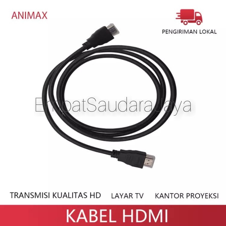 Kabel HDMI 4K 60Hz Kecepatan Tinggi Ultra HD Kualitas Premium Bahan Tebal dan Kokoh