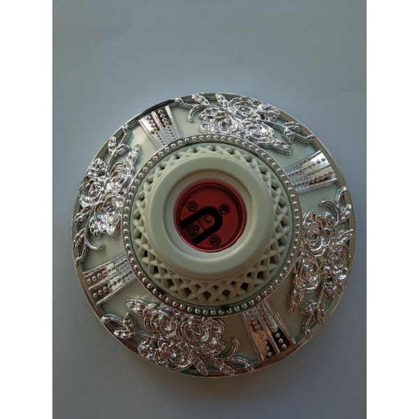 Pitingan Tempel Motif | Kap Lampu Tempel Motif