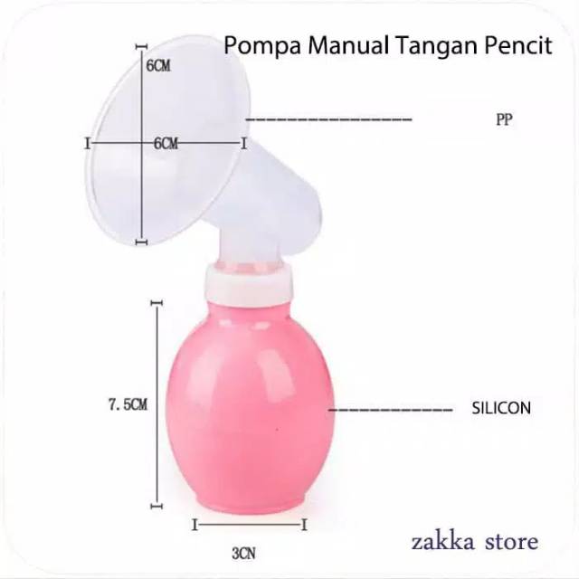 Pompa Asi Manual Real Bubbe Model Tekan Pencet Simpel