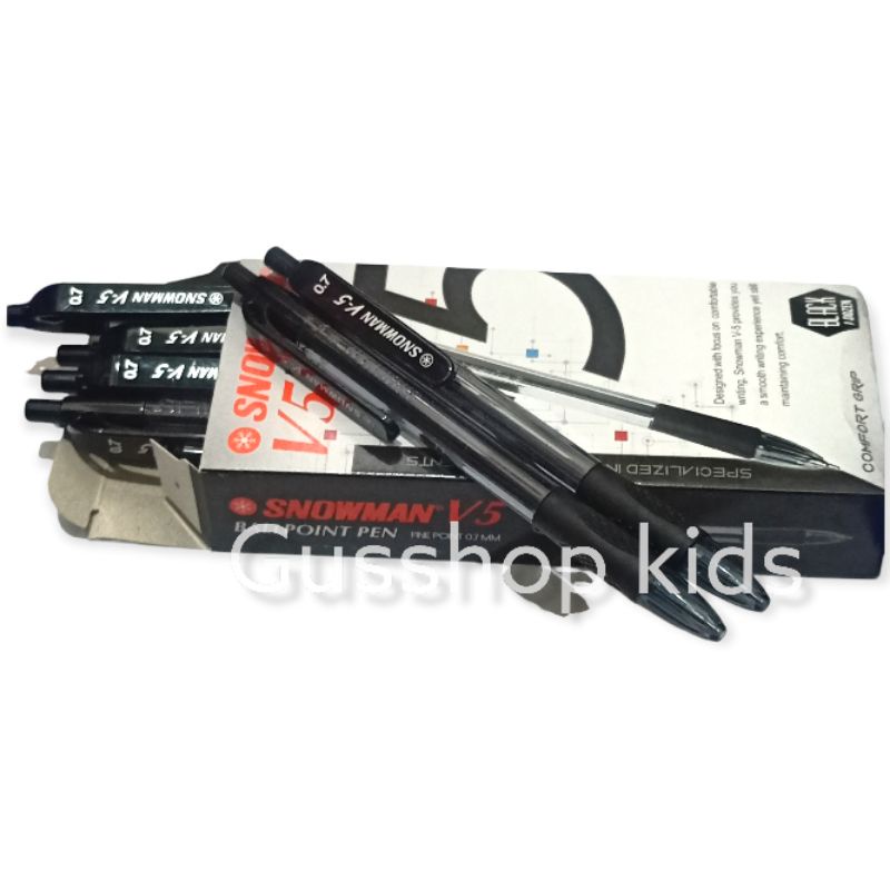 

PULPEN SNOWMAN V5 0.7 1BOX(ISI 12 PCS)