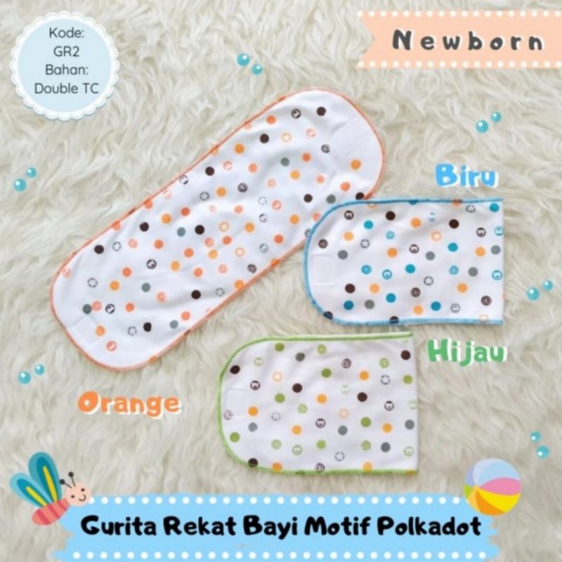 12 pcs Gurita Rekat Bayi Motif Polkadot Premium Quality SNI