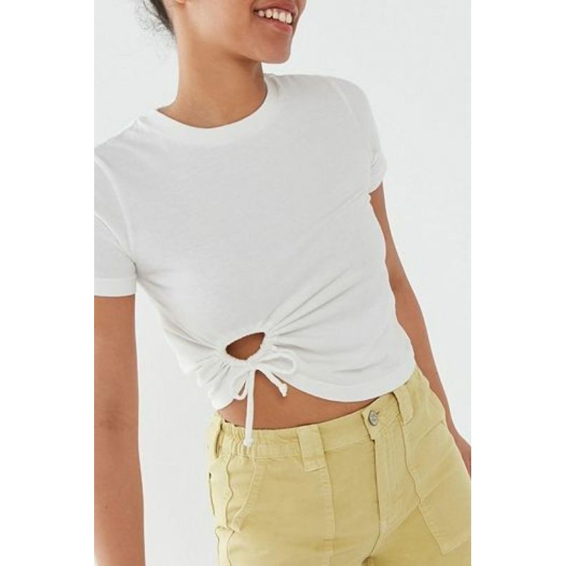 atasan crop te tali samping