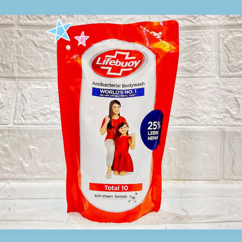 Lifebuoy refill 400ml Merah