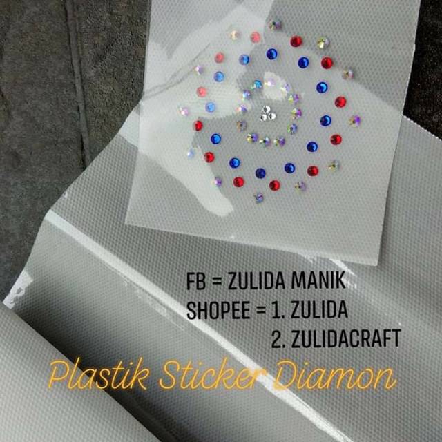 

Orderan bahan sticker Diamon