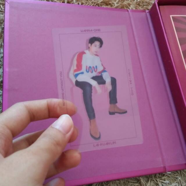 OFFICIAL PHOTOCARD LAI GUANLIN KUANLIN NOTHING WITHOUT YOU NWY ONE