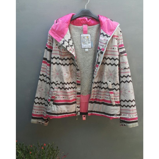 Preloved Original Burton Snowboard Zip Hood