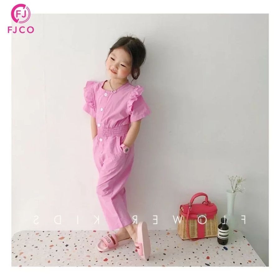 FJCO - Baju Anak Perempuan Terbaru 2022 / Jumpsuit Anak Size S-M / Jumpsuit Elona Kid-1