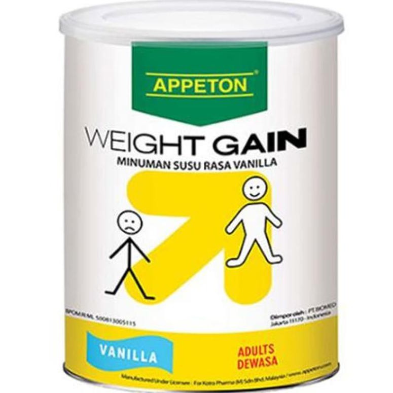 

7d3m appeton weight gain dewasa 450gr vanilla yoqw