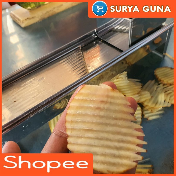 pasah keripik kentang alat pemotong keripik kentang stainless steel