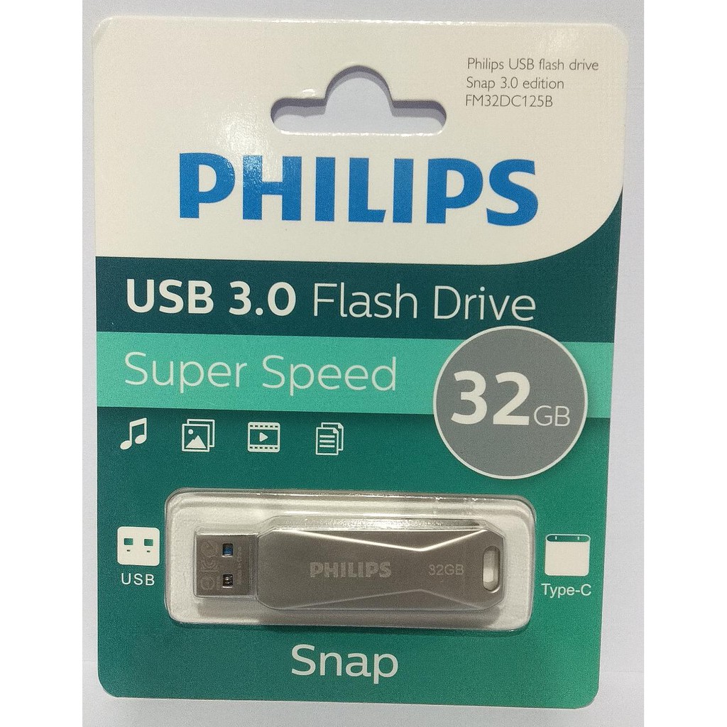 Philips Snap otg type-c usb 3.0 32GB  - 32 gb