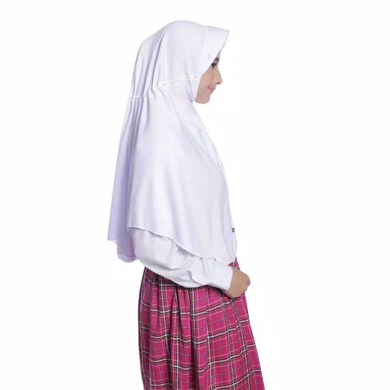 Rabbani Original INNOVA Kerudung Sekolah Instan Jilbab Rabani Serut Belakang Pita Terbuka