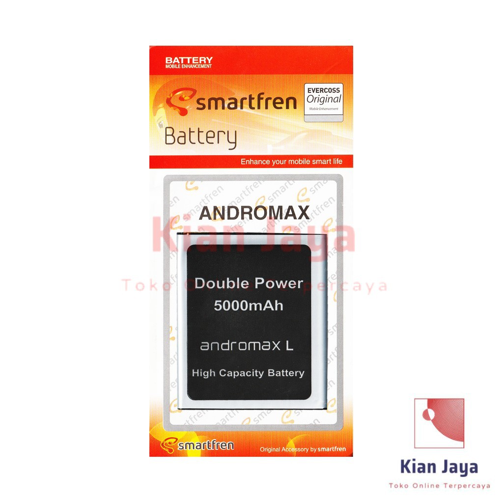 Baterai Hp Smartfren Andromax L H15433 Original Batre Batrai Battery Double Power