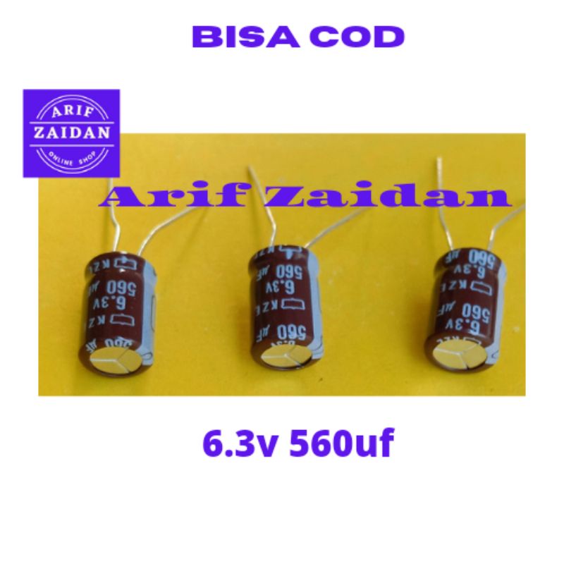 Elko 6,3v 560uf Elco 560uf 6,3v