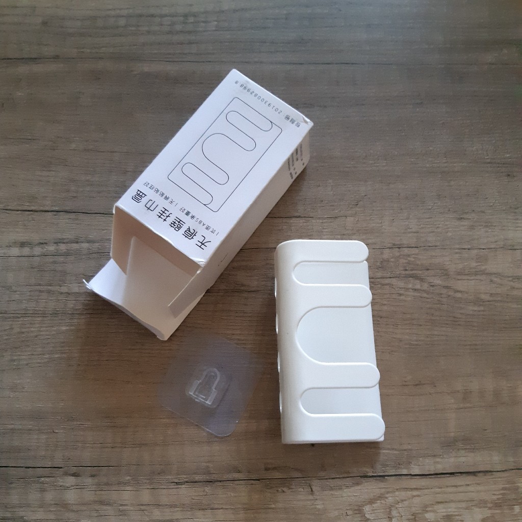 Gantungan Hook Tempel Dinding Multifungsi Rak Spons Cuci Piring Rak Alat Dapur Serbaguna