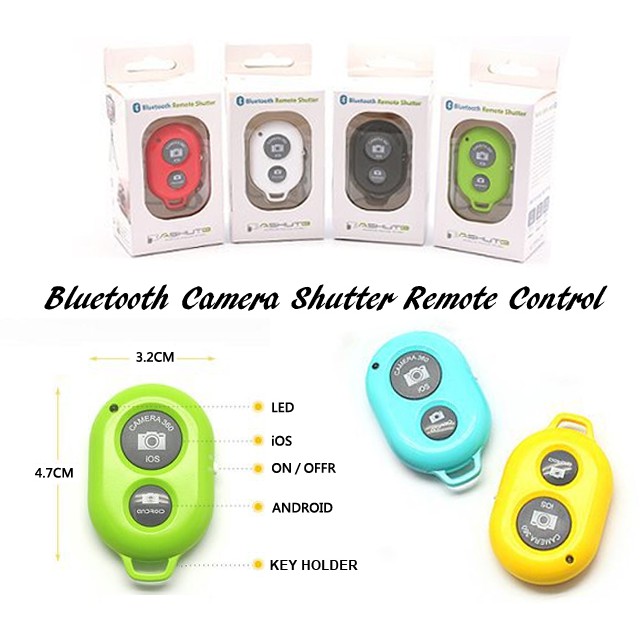 Tomsis Bluetooth / Tombol Narsis / Tombol Tongsis / Tomsis Bluetoth REMOTE Shutter - Random Color