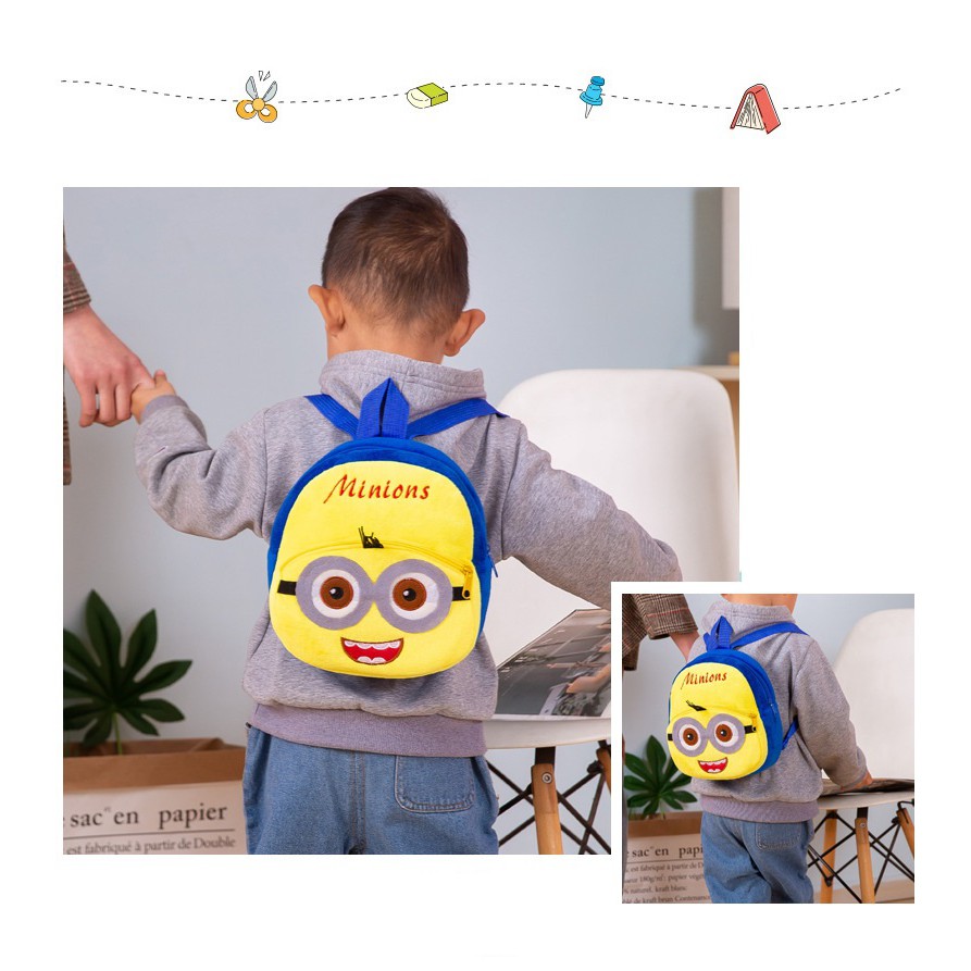 Swopply SW1367 Tas Anak Karakter Tas Ransel Anak Sekolah Backpack Mini Motif