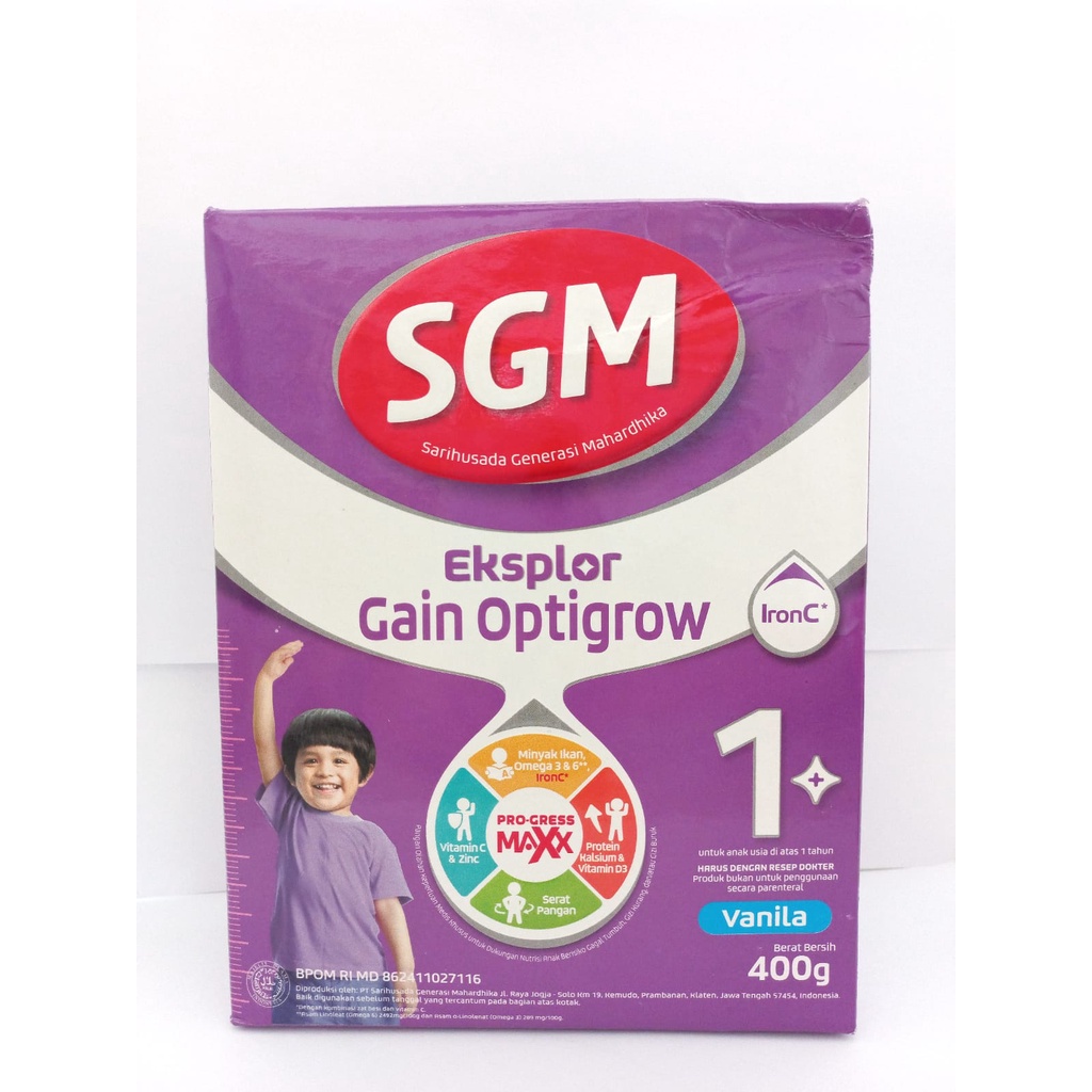 SGM EKSPLOR GAIN OPTIGROW 1+ 400 G